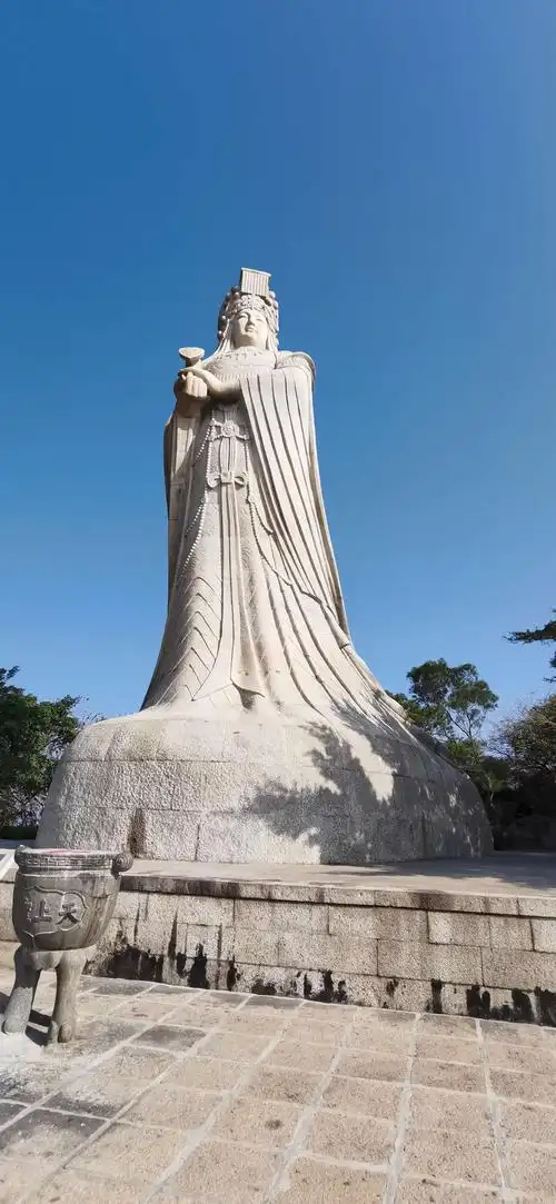 壮观的妈祖像