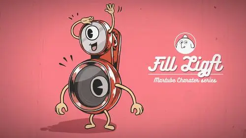 把"马克图布的礼物店"店铺的产品拟人化,卡通化了