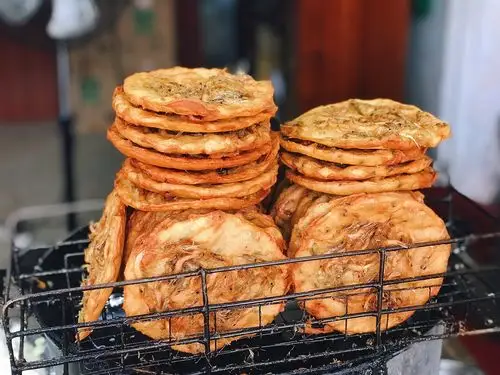 虾饼海鲜的另一种吃法