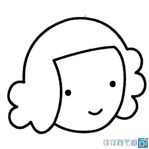 人物篇人物简笔画芭比娃娃13 幼儿园简笔画儿童人物画图片大全简笔画