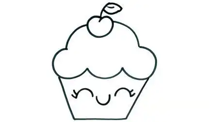 教大家画水果蛋挞一学就会