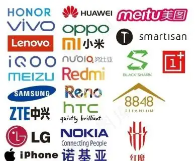 手机品牌logo大全图片