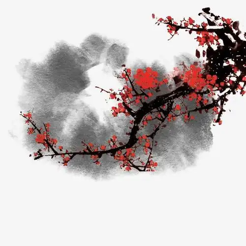 中国风梅花元素