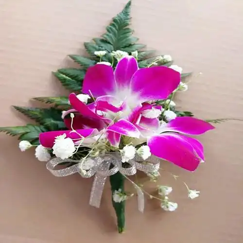 上海北京泰国康乃馨鲜花嘉宾胸花磁铁别针商务胸花