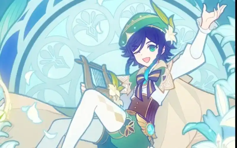 【原神】风花节动态立绘之温迪