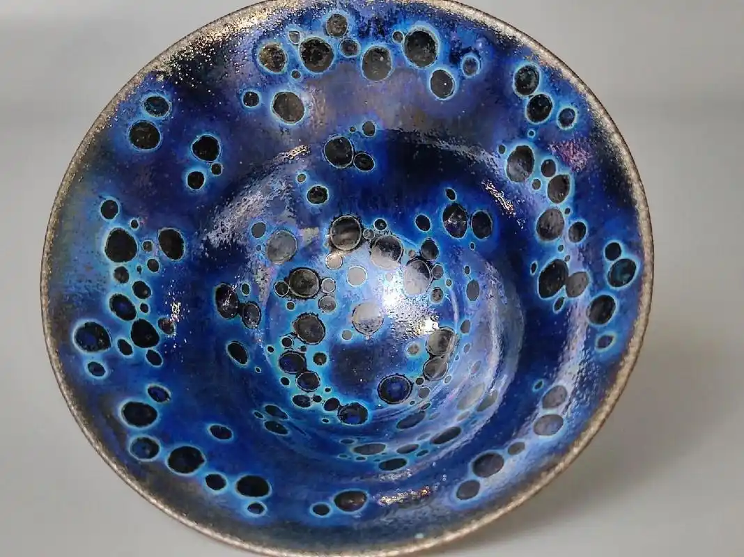 濑户毅己 国宝矅变天目盏 濑户毅已 业内公认拟古宋朝曜变天目第一人