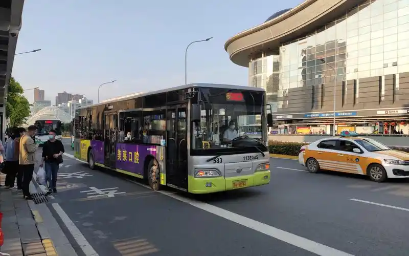 【武汉公交pov s01-17】【4k】583路 前方展望 唯一一条岸谷线 武汉