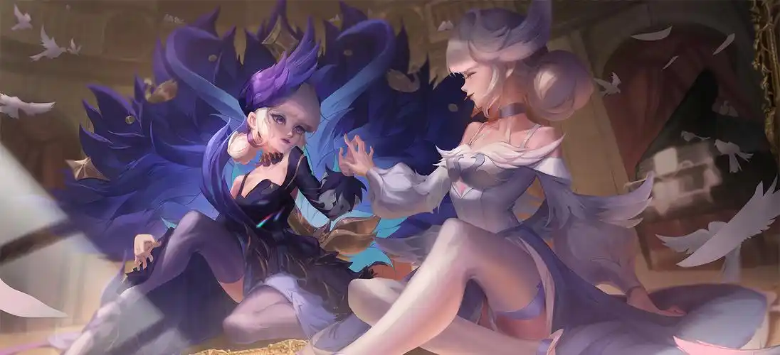 小乔皮肤天鹅之梦同人图片壁纸