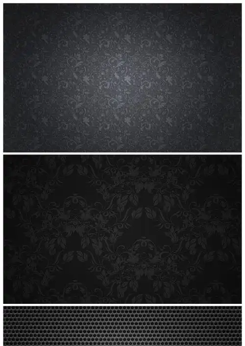 23张黑色系ppt背景图片合集