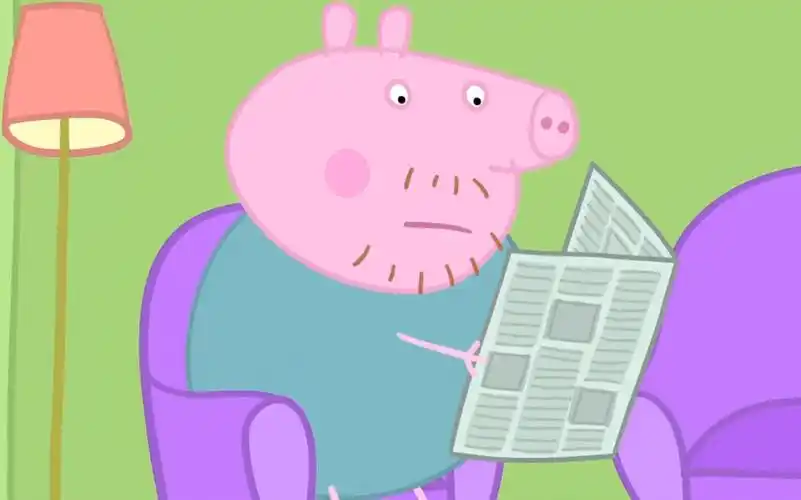 【即兴瞎配】猪爸爸的眼镜不见了丨第九集