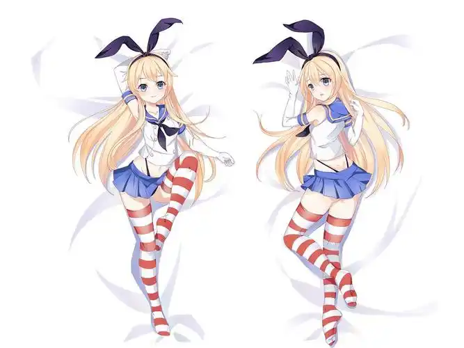 迷幻剂的作品-岛风舰娘抱枕 - 米画师