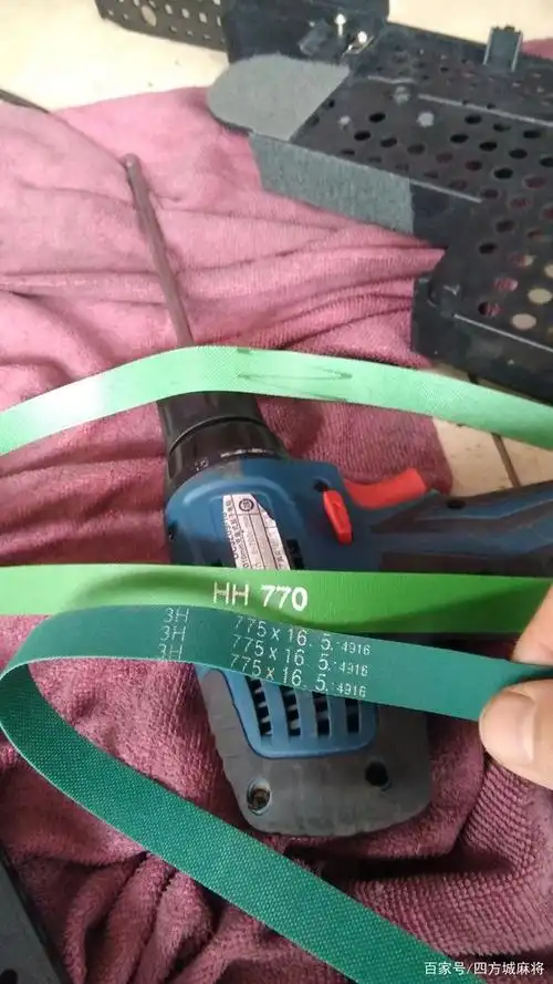 麻将机更换皮带详细图解