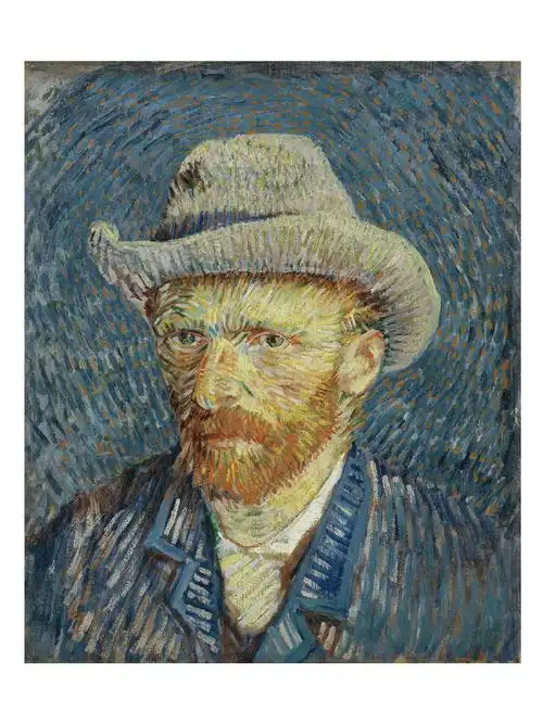 荷兰后印象派文森特·梵高vincent willem van gogh天才在左 疯子在右