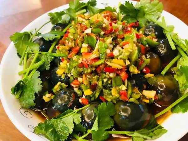 echo-winne做的凉拌皮蛋