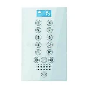 按钮矢量隔离按钮关于电梯矢量偶像.