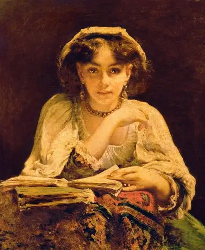 4447623-john ballantyne - 大师油画 人物肖像篇 - 中艺名画-专业