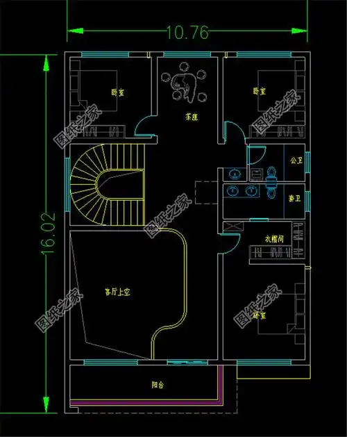造型美观漂亮_二层别墅设计图_图纸之家