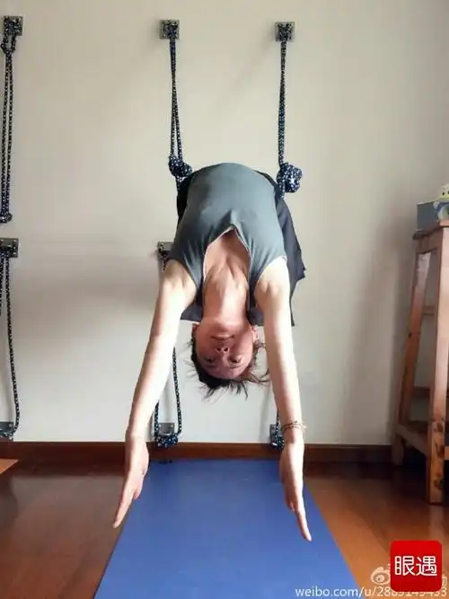 蒋勤勤高难度瑜伽身体柔韧