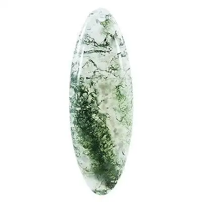 multi-color moss agate pendant bead bs004125