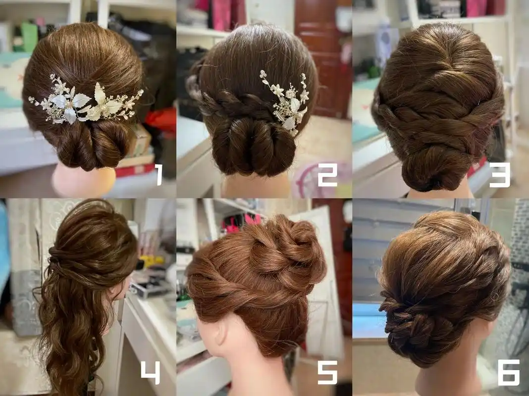 喜婆婆发型最全合集,给我婆婆弄个绝美发型 适合喜婆婆婚礼上的发型