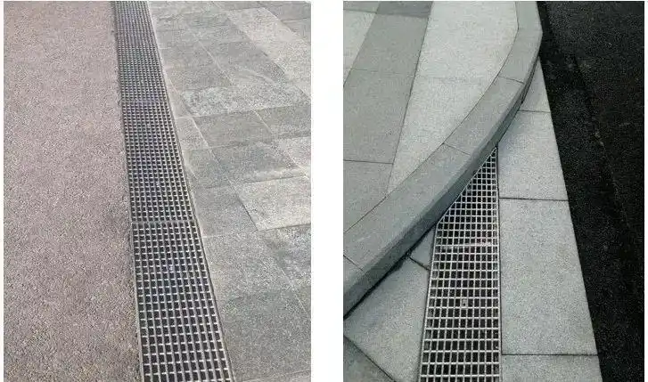 永威南樾三期的不锈钢重型截水沟