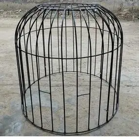 斗鸡用品 斗鸡罩笼 铁笼子鸡笼 单层罩笼 跑笼 折叠笼子 训练