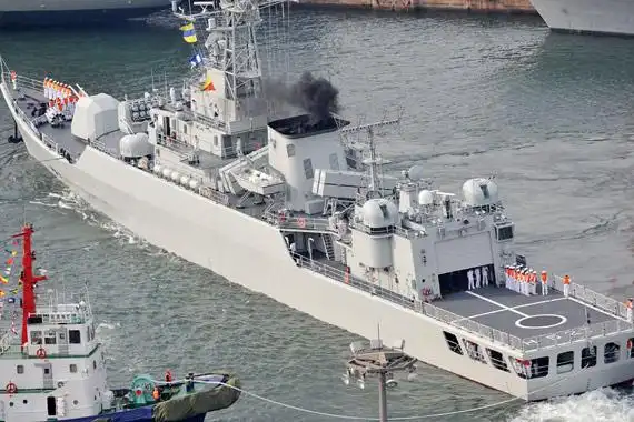 海军527江卫ii级洛阳号护卫舰