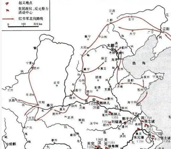 元末各地起义势力