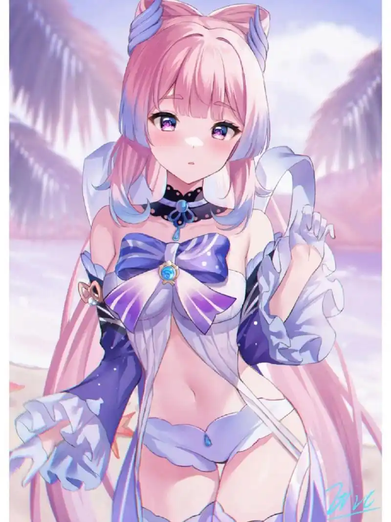 原神壁纸(竖版)‖珊瑚宫心海