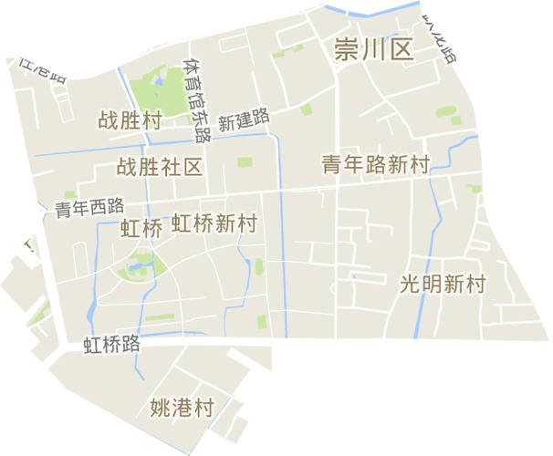 虹桥街道行政区域简介