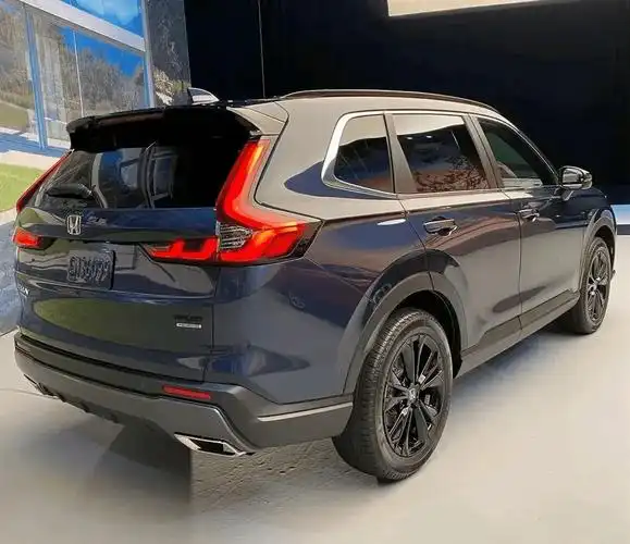 新一代本田crv换代归来!外观变硬朗配大七座布局,搭载2.0混动!