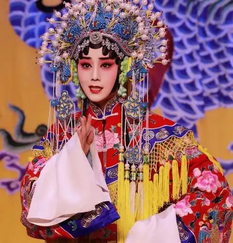 京剧花旦一角