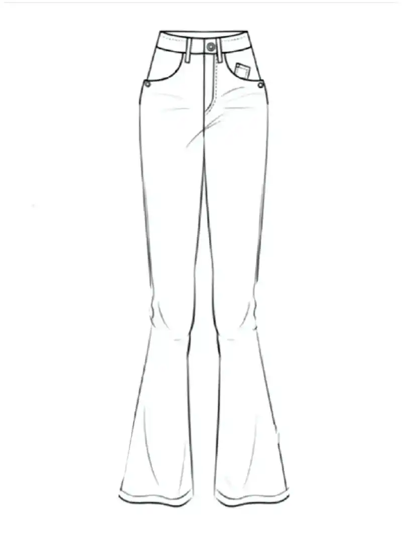 这种类型的裤子要搭什么上衣和鞋子啊