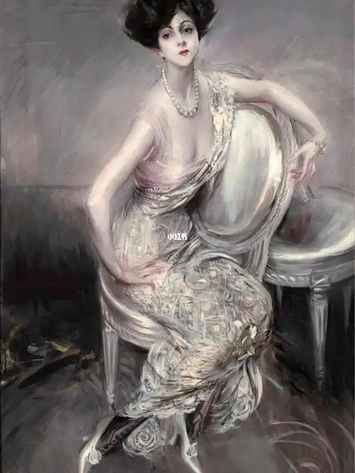 跟油画学珍珠叠戴26615看这些贵妇们的珍珠6015