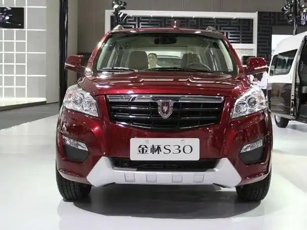 最新年款为2013,别名金杯小suv,官方指导价