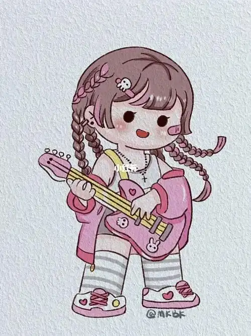 哈哈哈粉色系我是真的很爱#画画  #可爱简笔画  #寻找小红书绘画大神