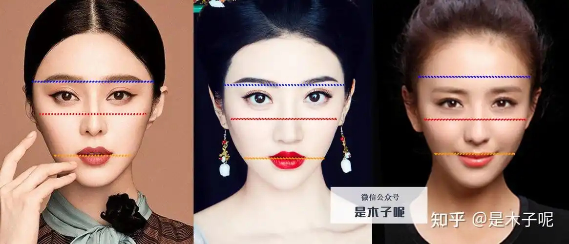 瓜子脸(也叫心形脸,甲字脸,倒三角脸)二,7大脸型判断方法④ 用脸的最