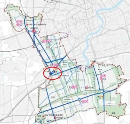 闵行区要加快上海轨道交通嘉闵线的落地南段可能向松江方向延伸