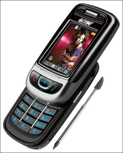 炫色魅影 cect百万像素滑盖v160曝光(图)_新浪手机_科技时代_新浪网