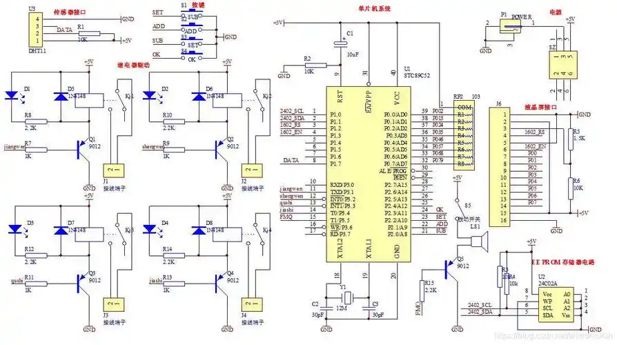 (1)原理图主要采用 ad软件进行设计,如图