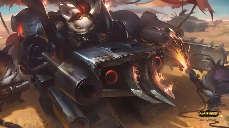 lol英雄联盟废土男爵兰博皮肤图片壁纸