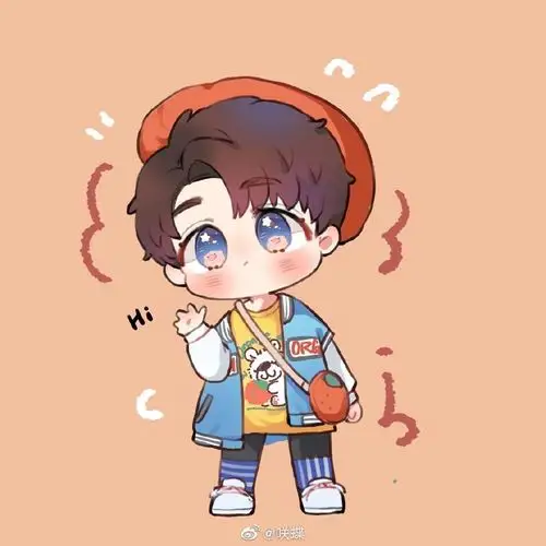 可爱的朱一龙苏打水