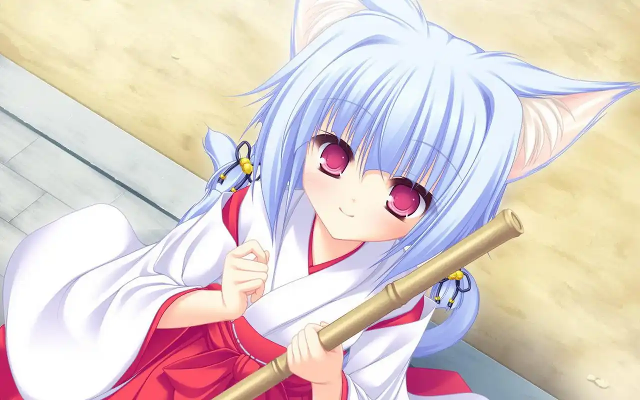 呆萌小萝莉动漫美女高清桌面壁纸