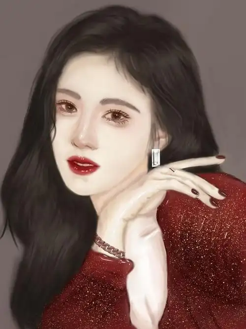 鞠婧祎|插画|商业插画|西柏坡路 - 原创作品 - 站酷 (zcool)