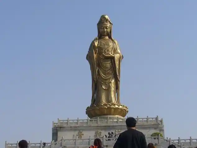 观世音菩萨像高清大图 佛像,浙江普陀山观音菩萨道场-第1张-神算子-微