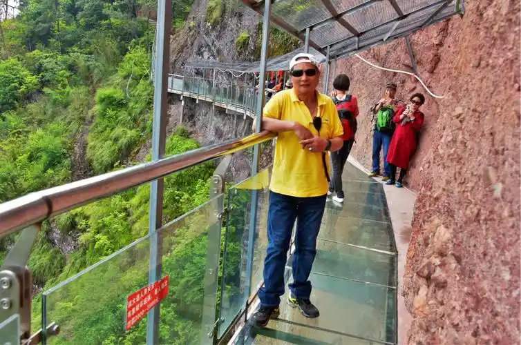 游仙居神龙谷—天然氧吧.玻璃栈道