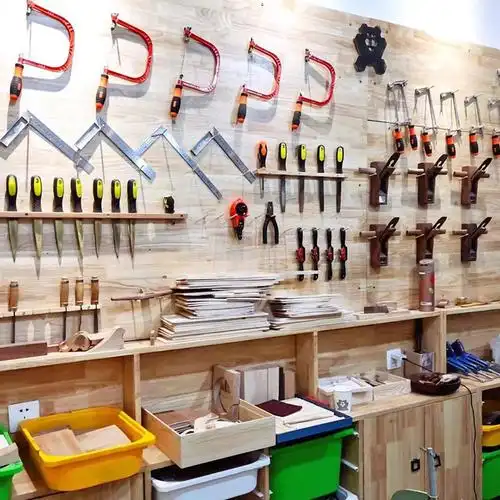 儿童木工工具套装幼儿园手工锯子锤子木刨雕刻木工坊教育材料