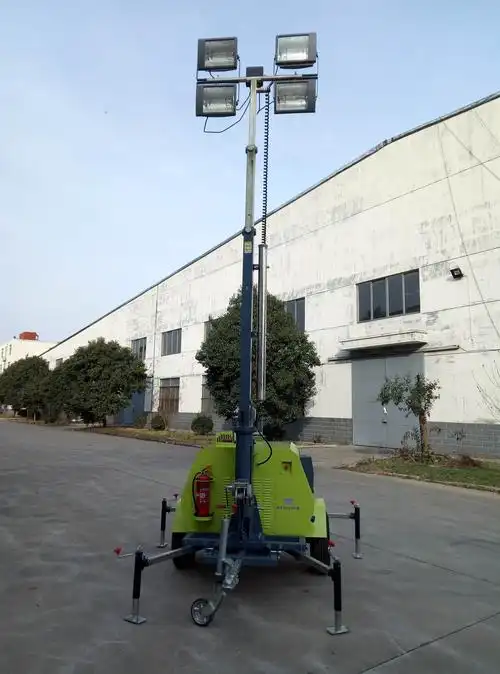 照射范围200米的道路高杆灯 工地施工照明用