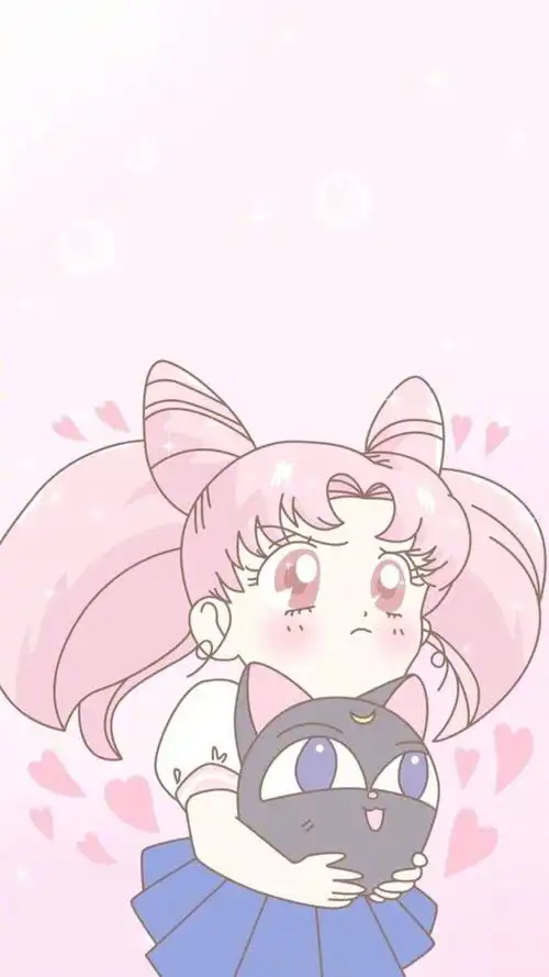 甜美可爱美少女战士手机壁纸