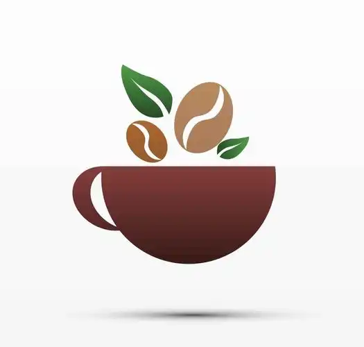 抽像时尚咖啡商标logo平面广告素材免费下载(图片编号:8843586)-六图